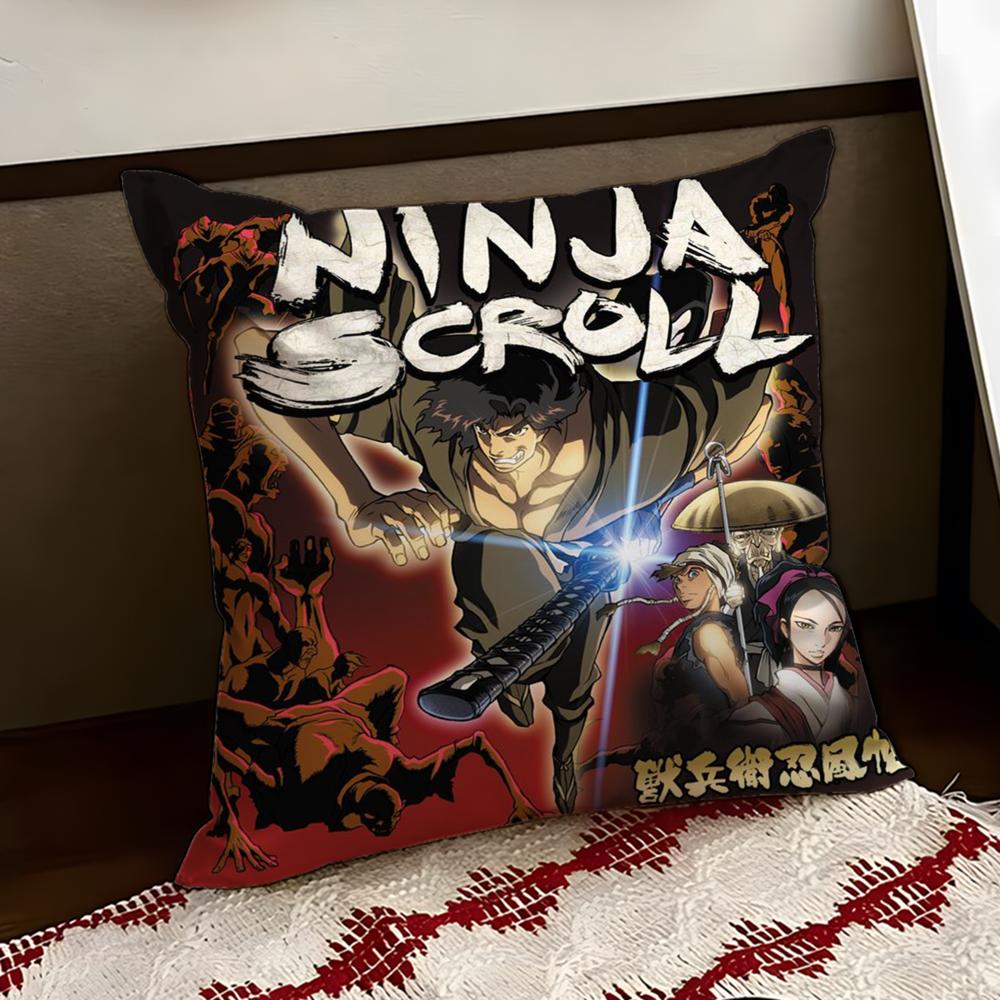 NNinja SScroll Game Cushion Cover Reversible Soft Durable Pillow Cover Home  Car MultiScene Use for Daily Comfort