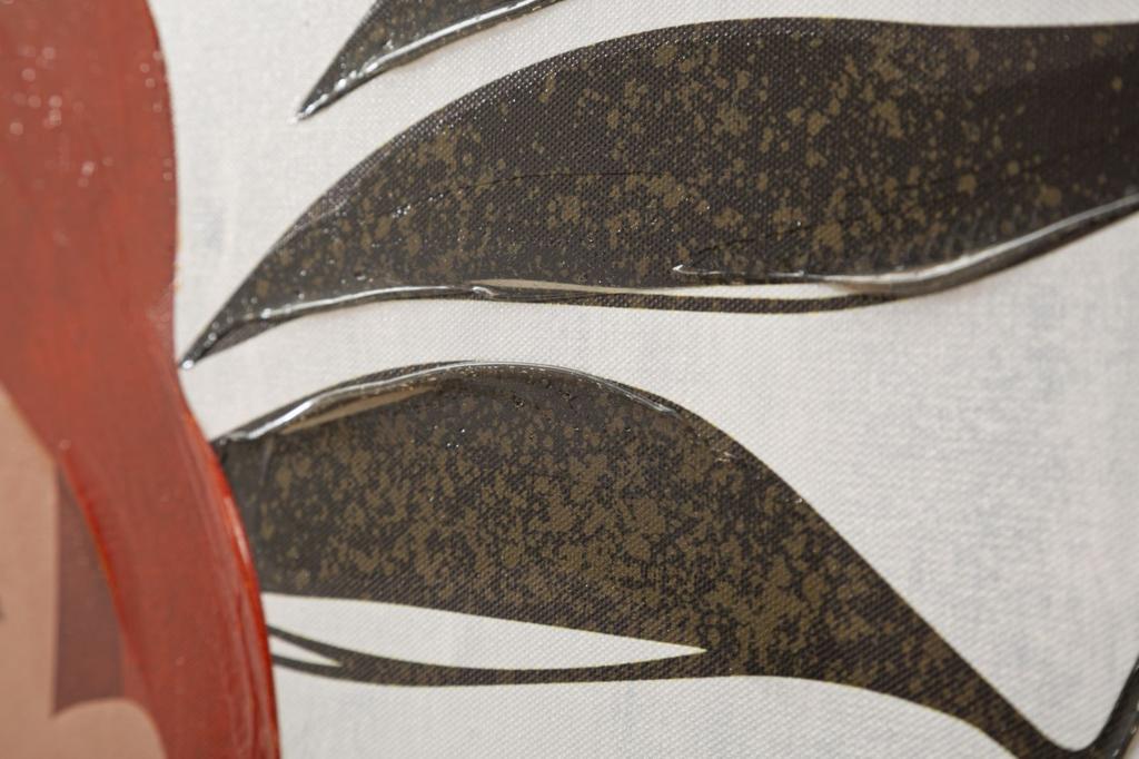 Wall Printing Painting  Lady Jungle -A- Cm 80X2,8X120