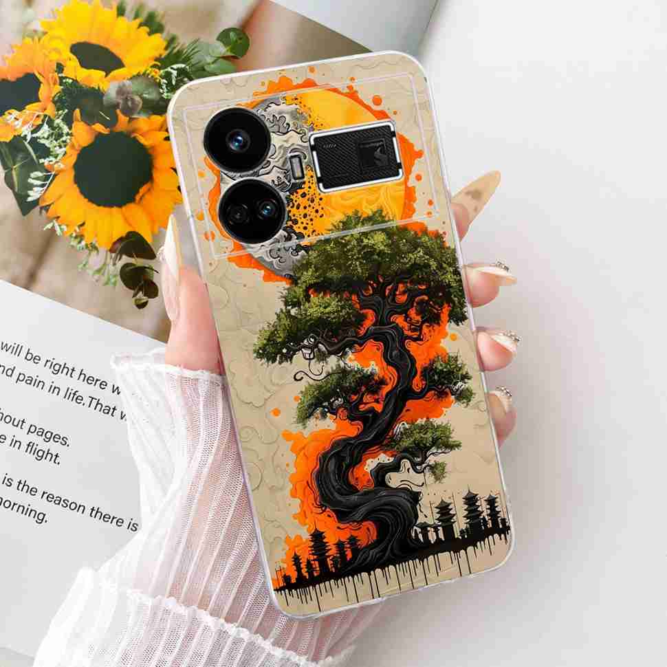 Colorful Fashion For Realme GT5 5G RMX3820 Case Silicone TPU Cover For Realme GT5 GT 5 240W 5G RMX3823 6.74" Bumper Phone Cases