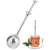 Leeseph Stainless Steel Tea Strainer, Tea Infuser Filter Retractable Tea Strainer Tea Tool for Loose Tea, Coffee, Spices