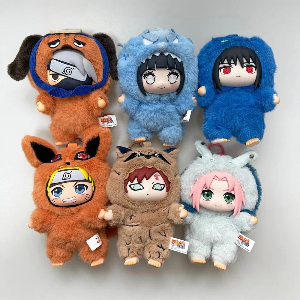 Новая слепая коробка EAKI Naruto Серия Shippuden Party Узумаки Мягкая игрушка Плюшевая фигурка Shippuden Украшение Коллекция игрушек Подарок для детей