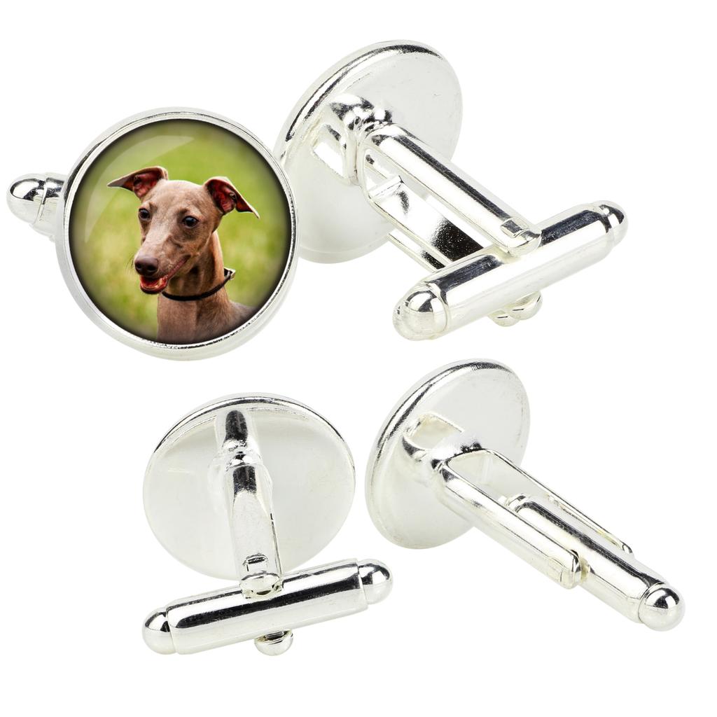 Azawakh, Tuareg Sloughi - cufflinks in a box, handmade jewelry, product of the Art-Dog brand