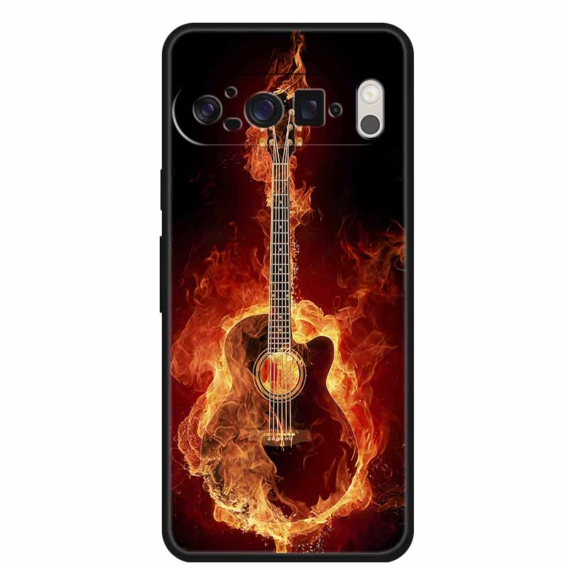 3D Тисненая Крышка Для Google Pixel 9 Pro XL / Pixel 9 Pro / Чехол Pixel 9 Цветочный Рельеф Мягкий Силиконовый Чехол Для Google Pixel 9