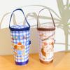 Portable Cute Milk Tea Tote Bag Heat Preservation Bag Eco-friendly Handbag Carrying Insulated Cup Cover Tumbler Cup Accessories