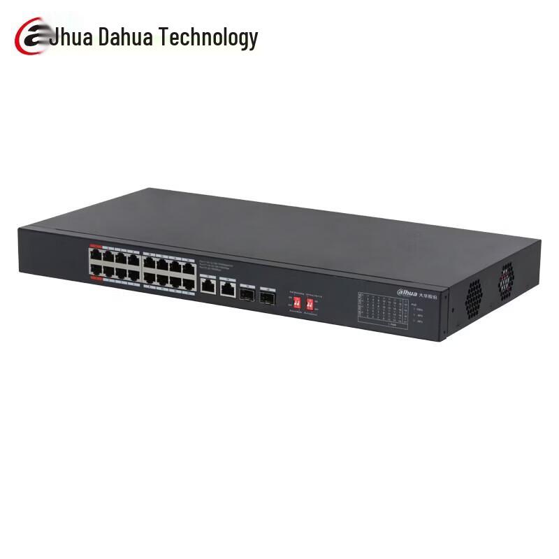 Dahua 20-Port Gigabit PoE Switch CN plug (adapter included)