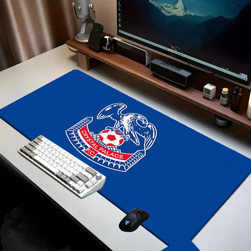 Crystal Palace Crest Design Mouse pad Office Desk Mat, Gaming Mouse Pad Mousepad, keyboard pad,Heavy-Duty Non-Slip Rubber Backing, Gift