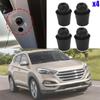 4x For Hyundai Sonata Santa Fe Getz Starex Solaris Creta Door Bumper Buffer Pad Anti Shock Bump Stop Rubber 8219128010 Black New