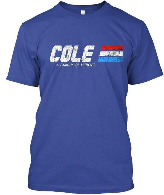 Футболка Cole A Family Of Heroes Сделано в США Размеры от S до 5XL