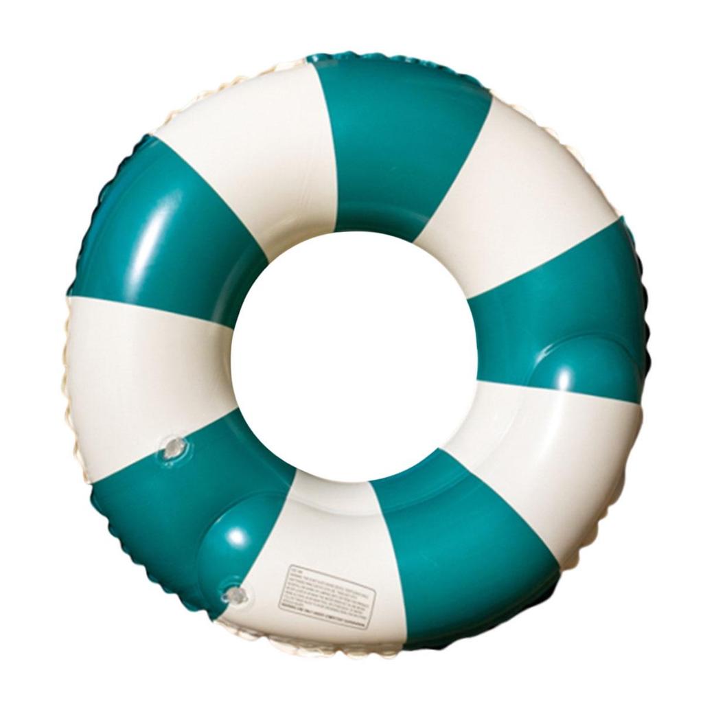 Children's Inflatable Swimming Ring with Double Airbags - Thickened Life Buoy Underarm Design for Adults