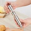 Thumb Push Button Pepper Grinder Stainless Steel Thumb Push Grinder  Barbecue Seasoning