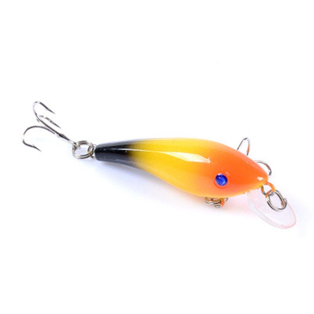 3D Eyes Crankbaits Wobbler Tackle Fish Hooks Minnow Lures Winter Fishing Minnow Baits