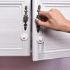 Противозащемляющие детские замки для шкафов, защелки, прозрачный замок для двери холодильника, замок для раздвижной двери, дом