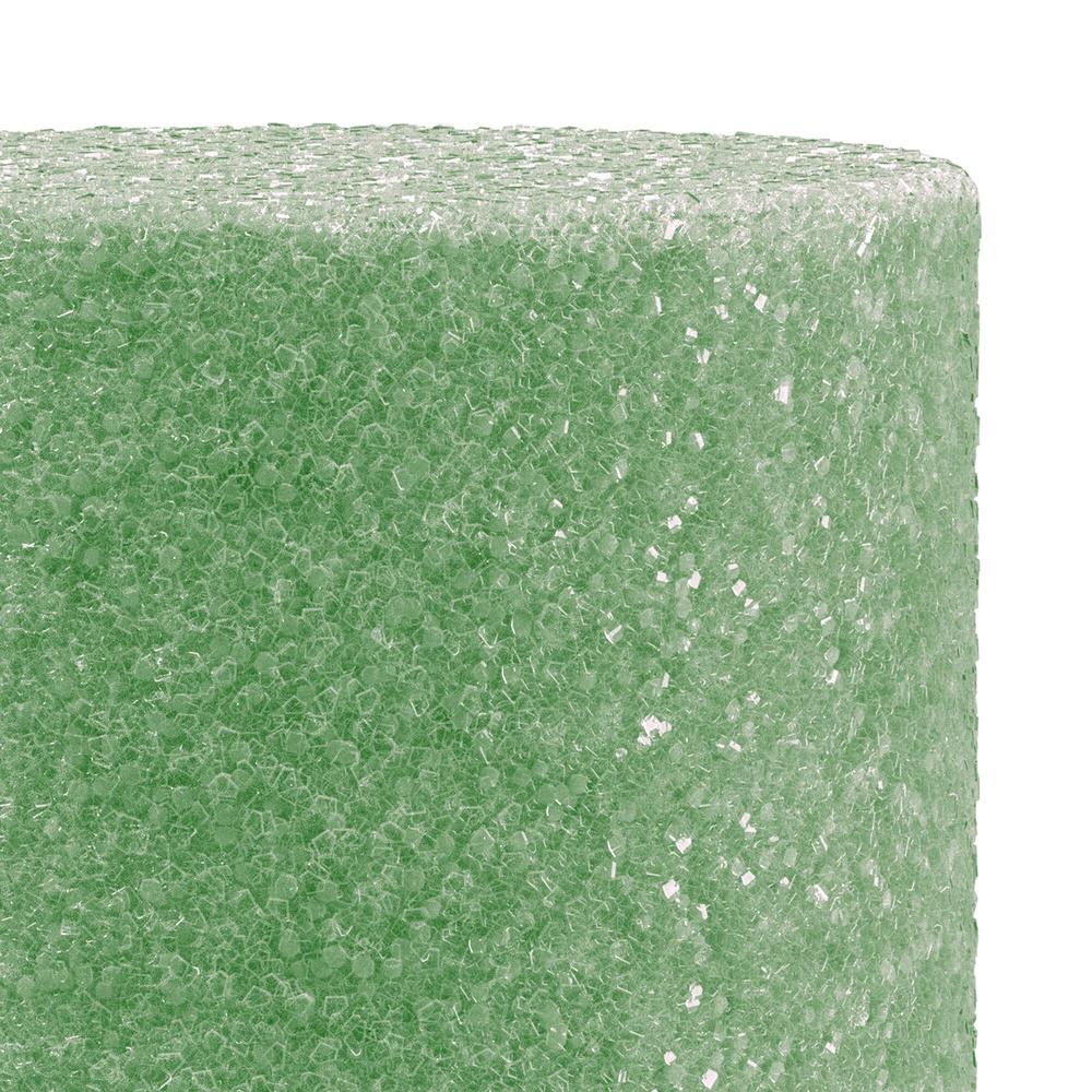 Вставка для вазы Пена 2,9x7,9 дюйма Зеленый Для цветочных композиций Держит искусственные стебли Ветки Легко придать форму Настроить Декор