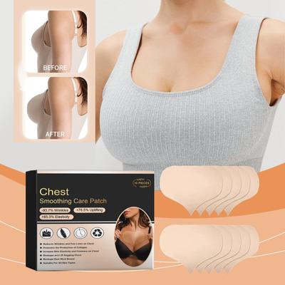 Пластырь для красоты груди и морщин, подтягивающий и подтягивающий грудь, увлажняющий и увлажняющий пластырь для ухода за морщинами на коже