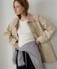 Knownbetter Collar Half Work Jacket [Knss05Jk01]_Beige