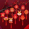 Spring Festival Lantern Festival Bonsai Pendant Hanging Ornaments Plants Lantern Home Supplies