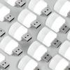 1-10 шт USB ночник мини светодиодный штекер лампа внешний аккумулятор зарядка защита глаз книжные светильники мобильное питание зарядка спальня свет