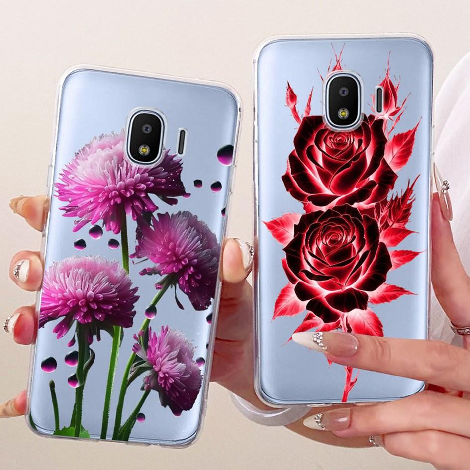 For Samsung Galaxy J2 Core Case SM-J260F Fashion Butterfly Soft Slim Silicone Cover For Samsung J2 Pro 2018 Grand Prime Pro Capa