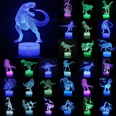 Красочный креативный 3D ночник подарочный настольный светильник визуальный свет светодиодный светильник