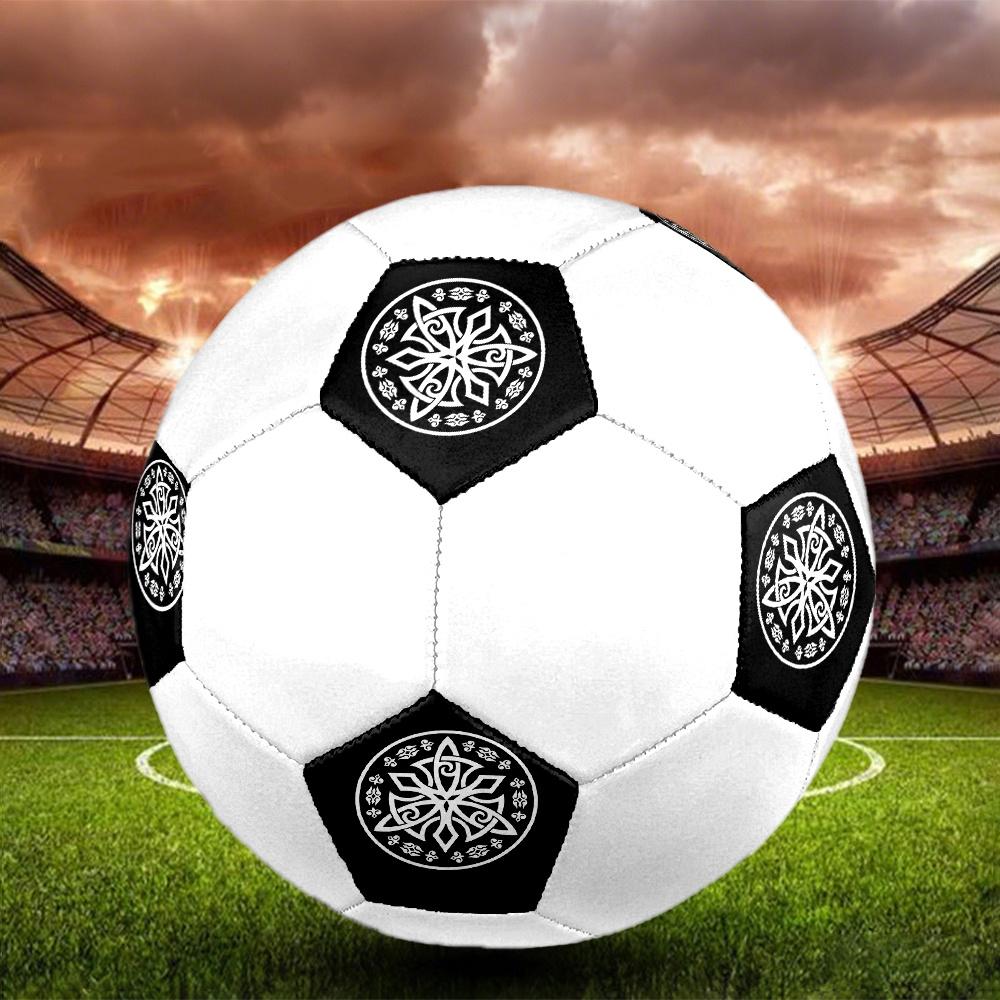 1PC Celtic Knot Mandala Soccer Ball Size 5 Football Machine Sewn Indoor/Outdoor Universal Football S79