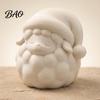 Versatile Office Desk Accessories 3D Printed Good Night Sheep Figurine, Cute Sleepy Lamb Statue with Charming Bedroom Ornaments Santa Hat, DIY