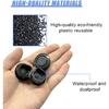 Car Rear Bumper Radar Hole Cover Plugs, Plastic Waterproof Dustproof Sensor Hole Plug, Universal Automotive Exterior Holes Protective Accessories for