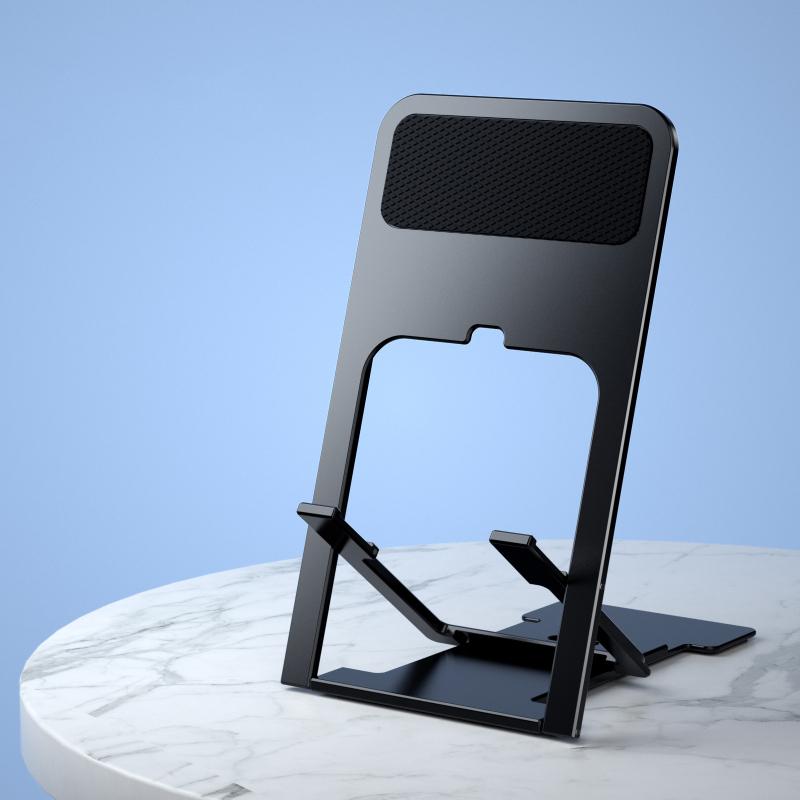 Z7 Mobile Phone Tablet Holder Abs Folding Stand Adjustable Bracket For 4.5-15 Inch Mobile Phone With