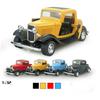 1:32 Alloy Pull Back Simulation Retro Classic Double Open Door Car Ford Alloy Car Toy Gifts Model