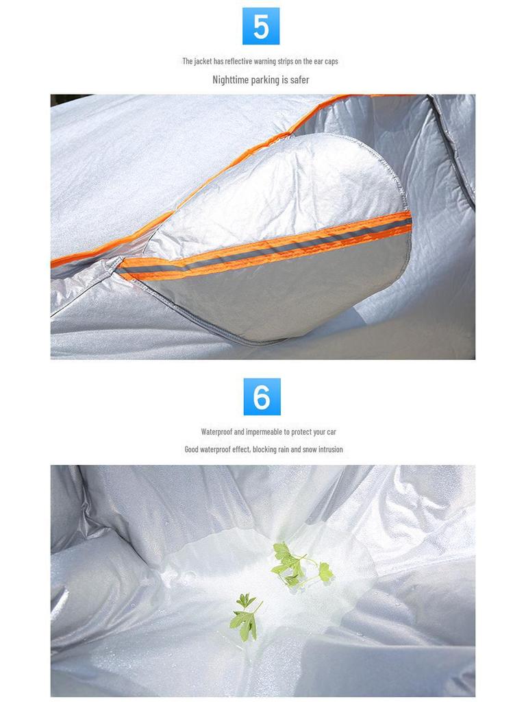 Thickened Anti-Hail Car Cover for Great Wall Tengyi C30 and C20R - Sunscreen Protection