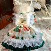 Warm Christmas Winter Pet Dress Fleece Clothes for Small Medium Dogs Cats Schnauzer Puppy Xmas Holiday Party Photo Outfit