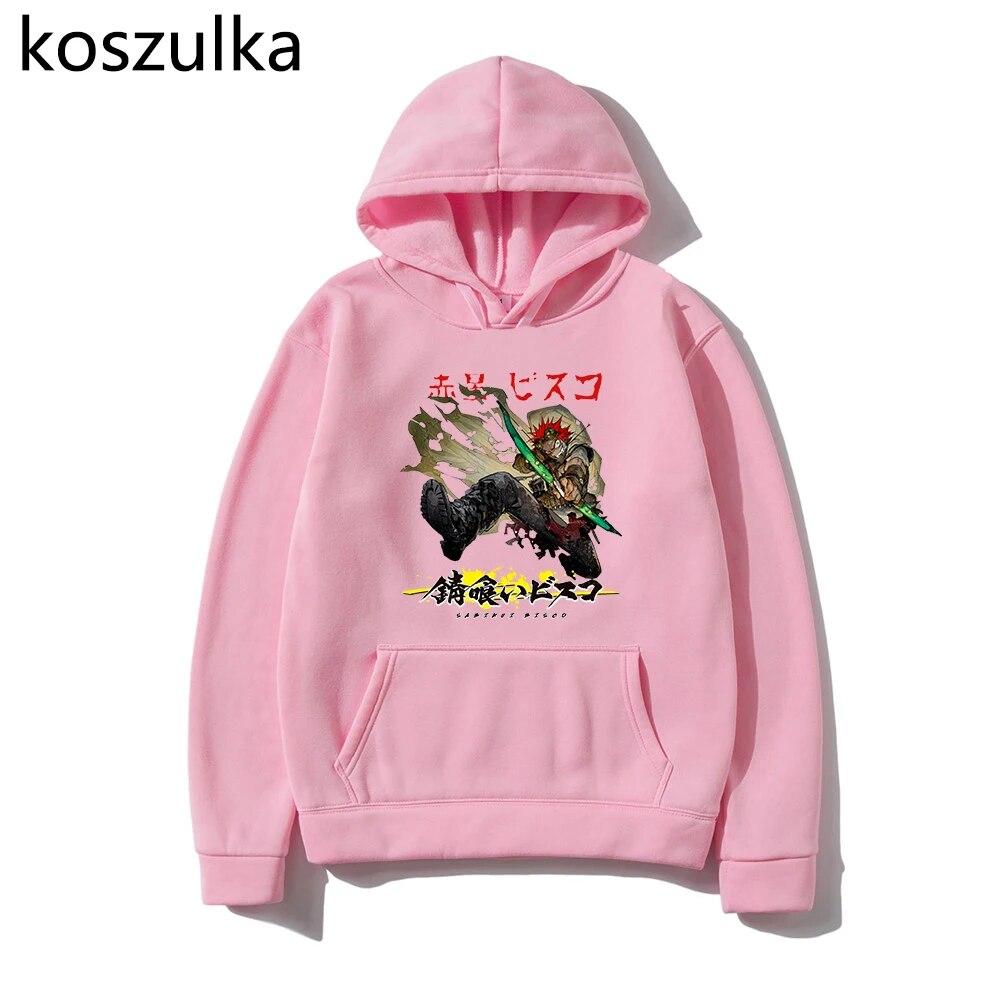 Горячая толстовка с капюшоном в стиле аниме Sabikui Bisco, унисекс, манга, Harajuku Bisco, толстовки с принтом, женские толстовки, винтажные пуловеры, женские зимние топы