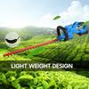 Cordless Hedge Trimmer, 20V Electric Bush Trimmer with 22 " " DualAction Blades, 34 " " Cutting