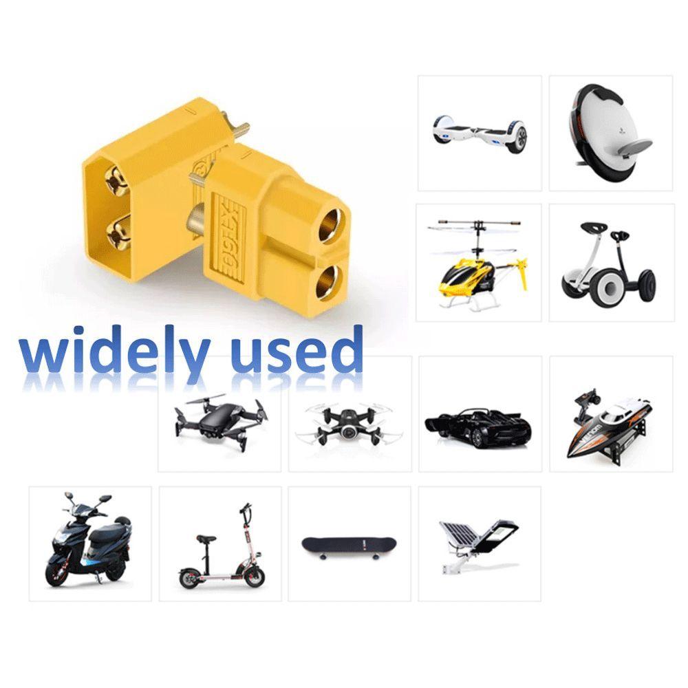 1/2 шт. высококачественные штекерные и гнездовые сплошные разъемы XT60, аксессуары для моделей самолетов, радиоуправляемые модели