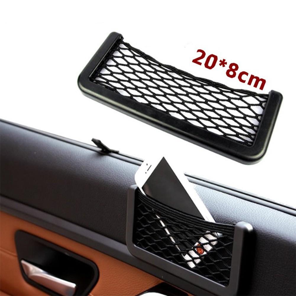 Car Storage Bag Mesh Storage Bag Convenient Access