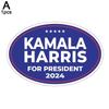 1/3 шт. Камала Харрис В Президенты 4" X 6" Синий Овальный Наклейка на Автомобиль Президентской Кампании Аксессуары для Окна Автомобиля Z3F0