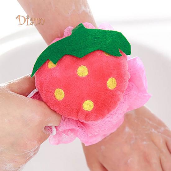 Daggyanas Hut Soft Fruit Shape Bath Puff Душевая губка Пена для тела Bubble Net Ball Скраб для тела
