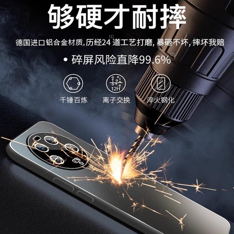 Подходит для чехла мобильного телефона Xiaomi Mi 11 Ultra, новый матовый из сплава со своей защитной пленкой для объектива, полностью закрывающий противоударный чехол, мужской