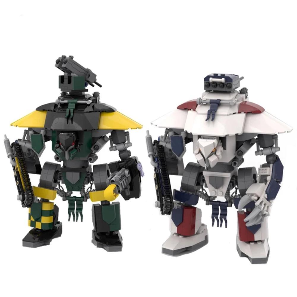 Bricklink Игра Меха ОРК Killas Kan Дредноут Терминатор Капитан Черные Храмовники Некрон Воин Робот Наборы Строительные Блоки Игрушки