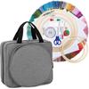 Square Sewing Kit Bag Multiple Pockets Storage Tote Bag Embroidery Project Bag  Embroidery Supplies