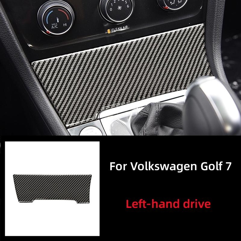Для Volkswagen Vw Golf 7 Gti Mk7 2013-углеродное волокно салонный ящик для хранения прикуривателя крышка отделочная наклейка автомобильные аксессуары