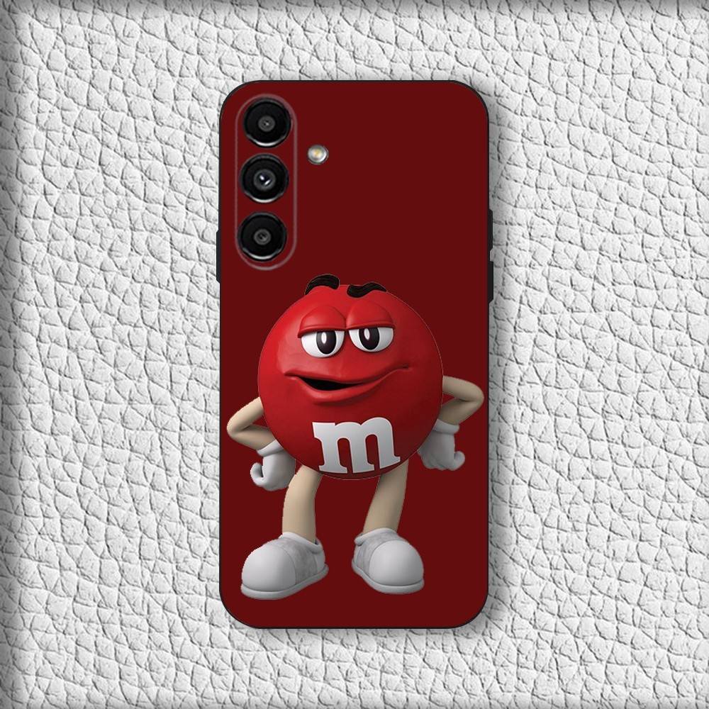 M-MS Шоколадный чехол для телефона Samsung Galaxy A20, A21s, A22, A31, A32, A52, A53, A72, 73, A80 Мягкий черный чехол