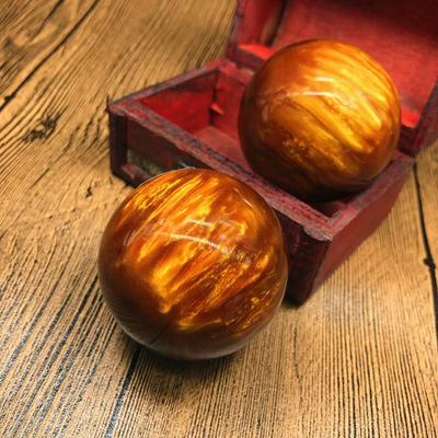Золотой Шелк Морской Ивы Мяч для Рук - Мужской и Женский Массажный Мяч для Здоровья для Снятия Стресса и Фитнеса