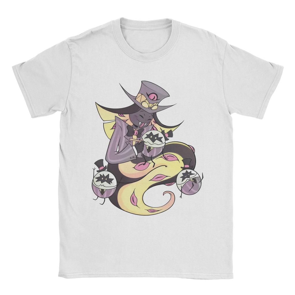 Мужские футболки Sir Pentious Hazbins Hotels из чистого хлопка, повседневные футболки с коротким рукавом и круглым вырезом, летние футболки