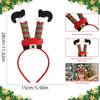 Christmas Headwear Funny Deer Antlers Headpiece Santa Claus Hair Headband Happy  Year Merry Christmas Hair Accessories