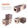 Foldable EVA Cat Tunnel Toy Funny Holes Duplex House DIY Splicing Tube Tunnel Hide and Seek Toys for Cats Pet Interactive Toys