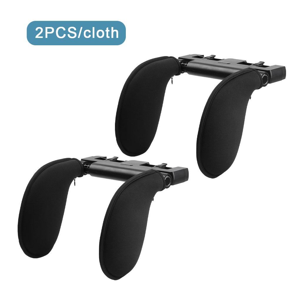 Подушка для шеи автомобиля, регулируемый подголовник автокресла с подушкой на крючке для сиденья водителя, детская боковая подставка для головы, подставка для шеи