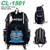 Kpop Demon Hunters Rumi Zoey Mira Print Unisex Large Backpack Student School Waterproof Bag