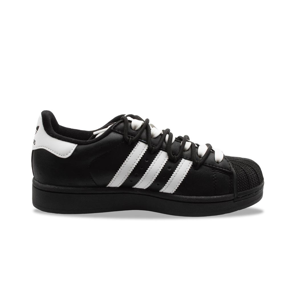 adidas Originals Superstar 2 Скейтбордические кроссовки Унисекс Низкие Черный/Белый JI0079(Команда1303-)