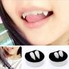 2Pcs FALSE Fangs Exquisite No Smell Resin Fangs Cosplay Props