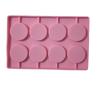 1 Pcs Ice Cookie Biscuit Mold Pan Silicone Cake Molds Pudding Jelly Candy Cake Chocolate Soap Bakeware Round Lollipop Mould